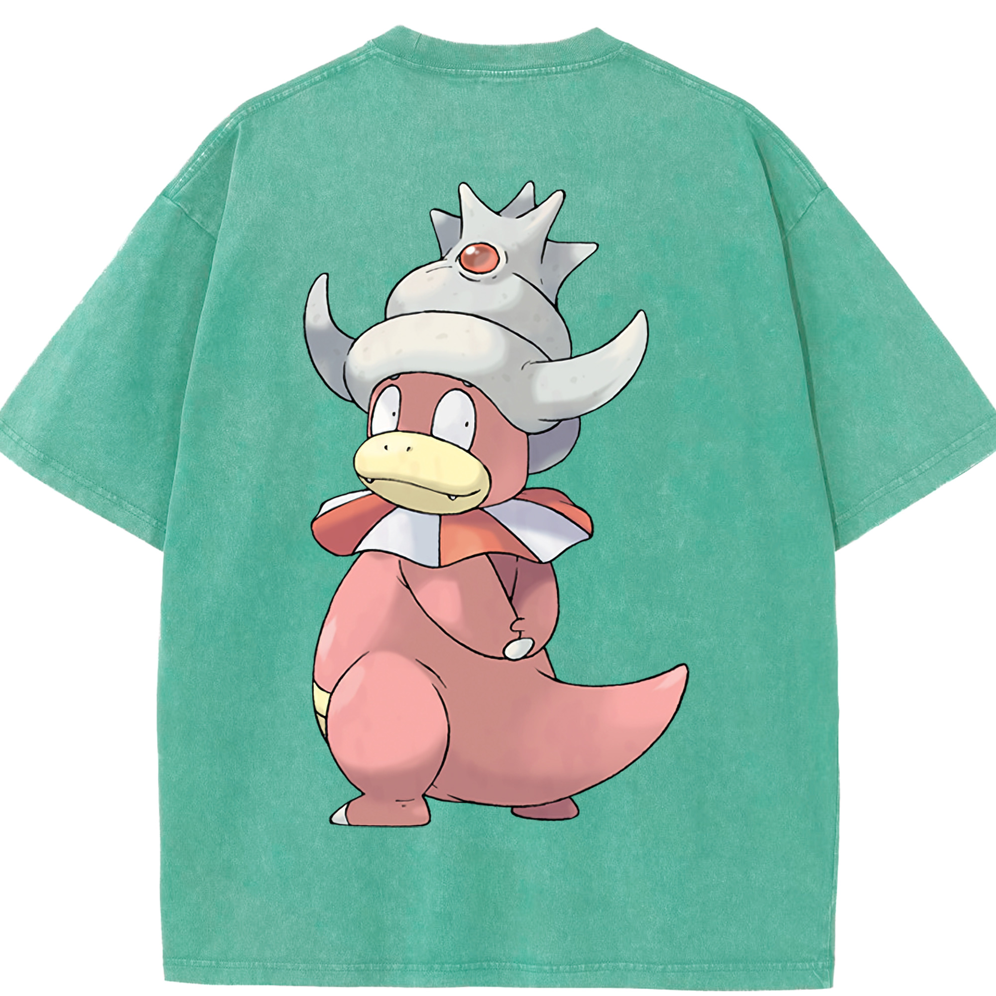 （画像用） ポケットモンスター Pokémon 綿100% ヴィンテージ風 半袖Tシャツ（背面プリント）